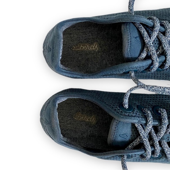 Allbirds Limited Edition Kauri Laces Tree Runners Teal Heathered Laces Size 9 - Picture 8 of 13
